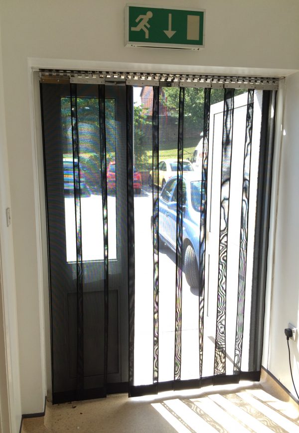 heavy duty strip mesh insect door