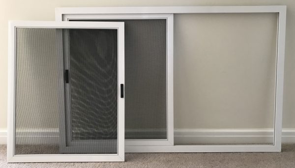 Removable insect screen panels