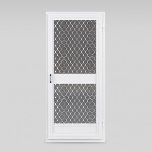 Commercial heavy duty insect screen door