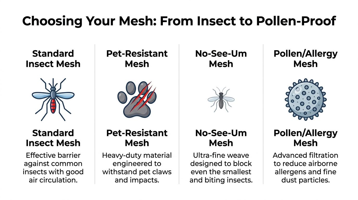 Insect Screens Infographic