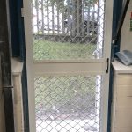 Heavy duty insect screen door