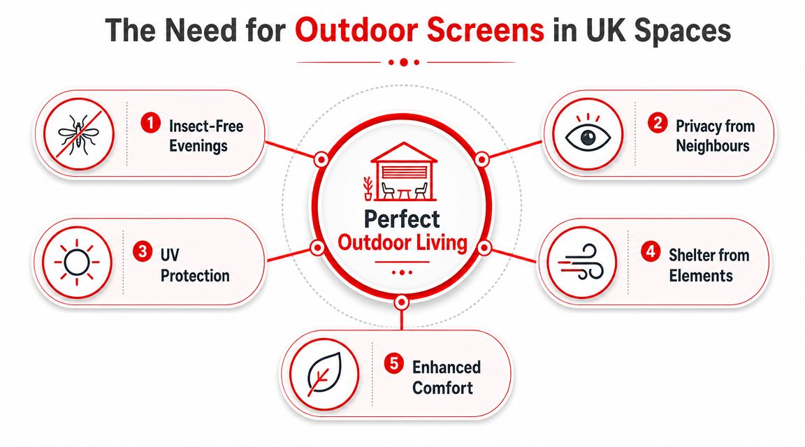 Insect Screens Why Outdoor Screens Are Transforming UK Spaces