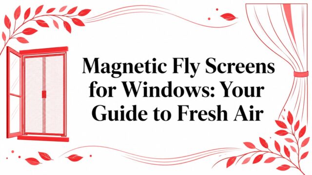 Magnetic Fly Screens for Windows: Your Guide to Fresh Air