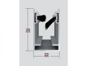 Retractable insect screen side guides with wind pile